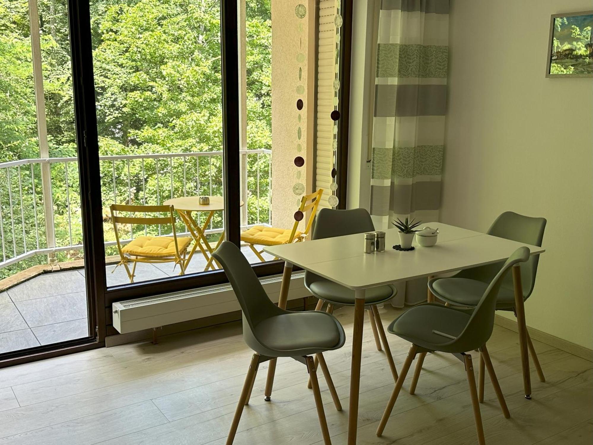 Ferienwohnung Buehler-Kurparkresidenz 巴特贝格匝本 外观 照片